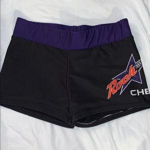 Rockstar Cheer shorts- Adult Small